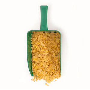 Metal detectable 2000g large food grade polypropylene hand scoop with ergonomic finger grips