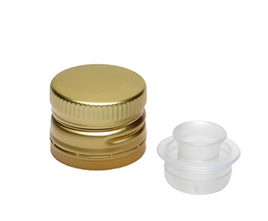 31,5MM Gouden Plastic Tamper Evident Olie-Gietdop