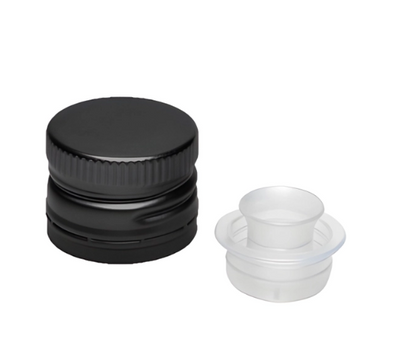 31.5MM Black Plastic Tamper Evident Oil-Pourer Cap