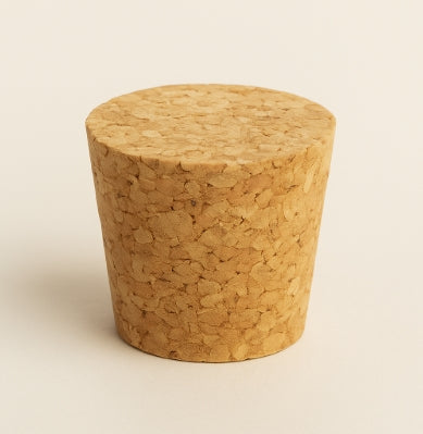 Natural Tapered Cork Stopper 32x23x16mm – Secure, Eco-Friendly Seal