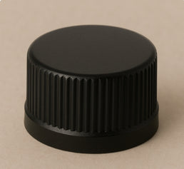 28/R3 Black Plastic Polycone Caps – Leak-Proof, Secure Fit