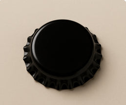 Black Crown Corks for Beer Bottles – 26mm