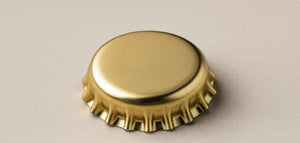 Gouden kroonkurken voor bierflessen – 26mm