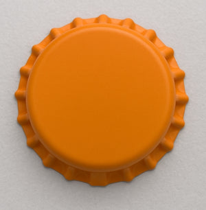 Oranje Crown Caps voor Bierflessen – 26mm