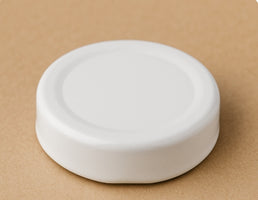 82MM White RTS Twist-Off Cap