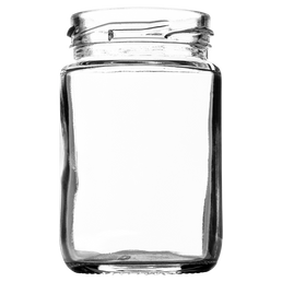 105ml (3.5oz) Round Empty Glass Jars with 48mm Twist-Off Lids (Pack of 162)