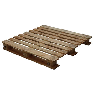 Chemische CP3 Pallet – 1140x1140x138mm – Gebruikt – Zware Houten Pallet voor Vaten & Vloeistoffen