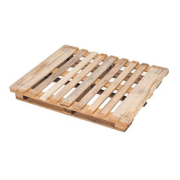 Chemische CP7 Pallet – 1300x1100x156mm – Gebruikt – Met Vleugelplatform