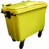 660 Litre Wheeled Waste Bin – Heavy Duty Commercial Wheelie Bin with Hinged Lid