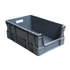 Euro Plastic Stacking Box – 600x400x230mm – 45L – Front Opening – Reinforced Base