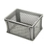 Euro Plastic Stacking Crate – 400x300x220mm – 20L Capacity – Perforated Base and Sides