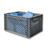 Euro Plastic Stacking Crate – 400x300x220mm – 20L Capacity – Perforated Base and Sides