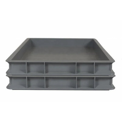 Euro Plastic Stacking Tray – 600x400x58mm – 9L Capacity – Reinforced Base