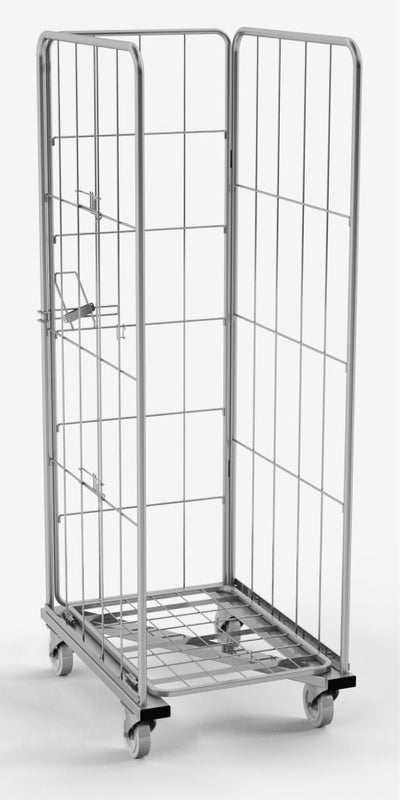 Nestable Roll Container with “Z” Base Frame – 800 x 600 x 1810mm | 500kg Capacity