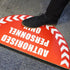 Large Half Circle Floor Marker Graphic Sign - Authorised Personnel Only