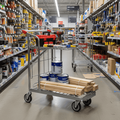Nestable Stock Trolley 320kg Capacity