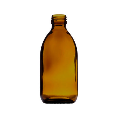 250ml Amber Medical Round Bottle – UV-Protective Glass Bottle for Pharmaceuticals & Cosmetics