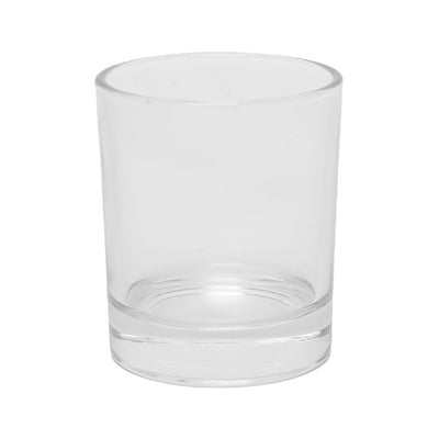 27cl Candle Glass Votive – 270ml White Flint Candle Jar