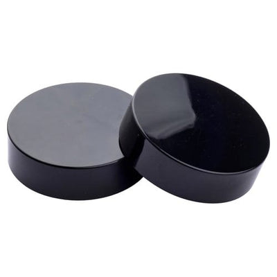 48/400 Black ABS Screw Cap – PE Foam Lined Bottle Closure