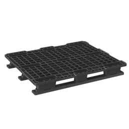 Pallet 1200x1000x155mm - Plastic, Open Deck, 900kg Load
