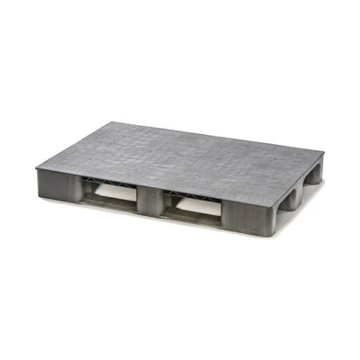 Heavy-Duty Plastic Pallet – 1200x800x150mm – Closed Deck – Recycled PP – 3000kg Static Load – 13kg