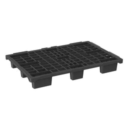Plastic Pallet – 1200x800x150mm – Nestbaar – Open Dek met Rand – 1100kg Dynamische Last – 5.3kg