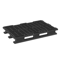 Plastic Pallet – 1200x800x155mm – Met Rand – 3 Sledes – Nestbaar – 900kg Dynamische Belasting – 6,9kg