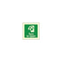 Photoluminescent Turn to Open (Left) Sign – Emergency Exit Safety Sign