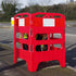 Plastic Pedestrian Barrier - Folding 3 or 4 Gate Safety Barrier