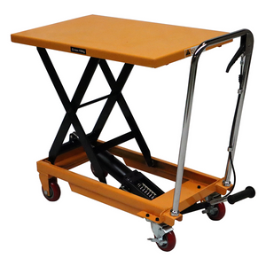 Scissor Lift Tafel 935x450mm – 150 kg Laadcapaciteit, Mobiel met Remmen