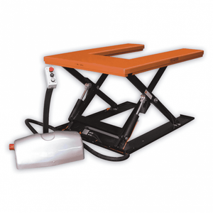 U-Shaped Electric Scissor Lift Table 1050x585mm – 1000kg Capacity, 80-760mm Lift