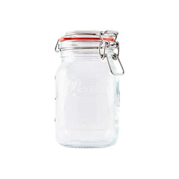 500ml Classic Swing Top Glass Jar – Airtight Clip Top Storage Jar