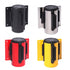 Wall Mounted Retractable Belt Barrier with Printed Message