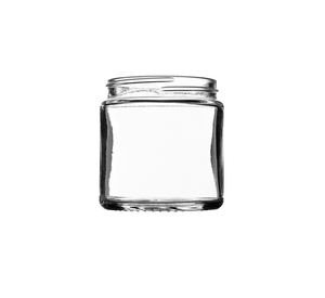 120ml Witte Flint Glazen Lage Pot