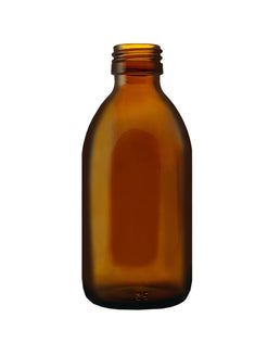 150ml Amber Alpha Glazen Fles