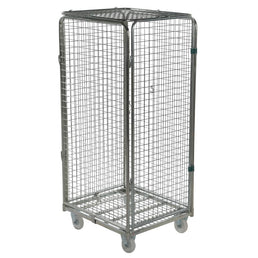 Four Sided Security Demountable Roll Cage with Lid