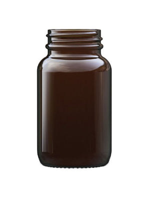 100ml Amber Glass Poederpot