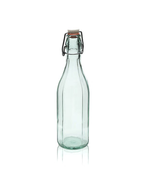 750ml Gefacetteerde Costolata Fles met Schommelstopper