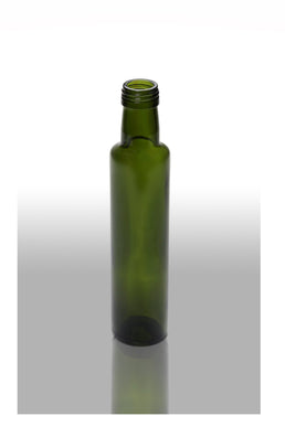 500ml Groene Glazen Dorica Olie Fles (Schroefhals)