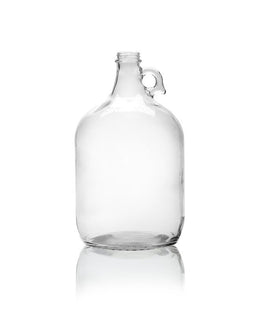 1 Gallon (128oz) Heldere Glazen Flagon Growler met Handvat