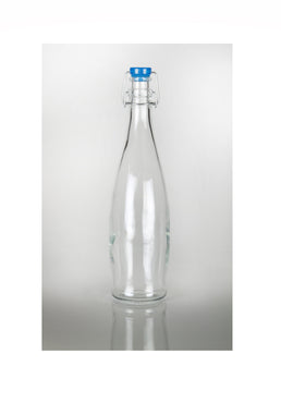 1000ml Indro / Lemonade Glazen Fles met Schommelstopper Dop
