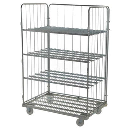 Driezijdige Jumbo Demontabele Rolcontainer