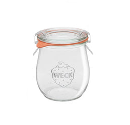 220ml Glazen Yoghurt Weckpot met Deksel, Ring en Klem