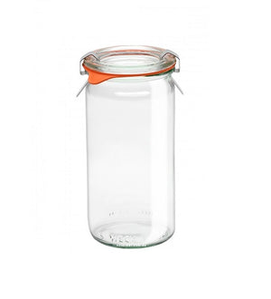 340ml Glazen Weckpot met Deksel, Ring en Klemmen
